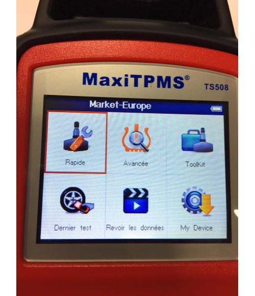 Autel Maxi TPMS Remplacement ou clonage de valves électronique TS508