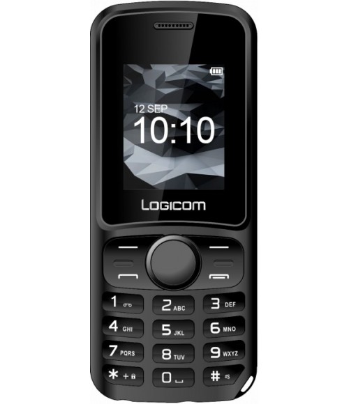 Téléphone Bluetooth double SIM LOGICOM 170 noir