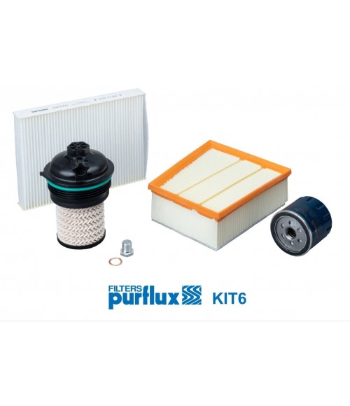 Kit de filtres PURFLUX KIT6 RENAULT GRAND SCÉNIC IV (R9_) 1.5 dCi 110