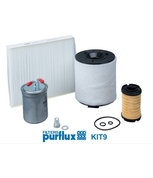 Kit de filtres Purflux KIT9 AUDI A1, SEAT et SKODA Fabia