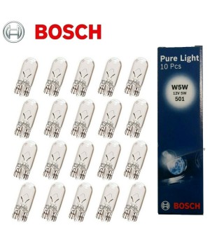 Bosch Lampes Pure Light W5W 12V 5W 
10 ampoules 1987302206